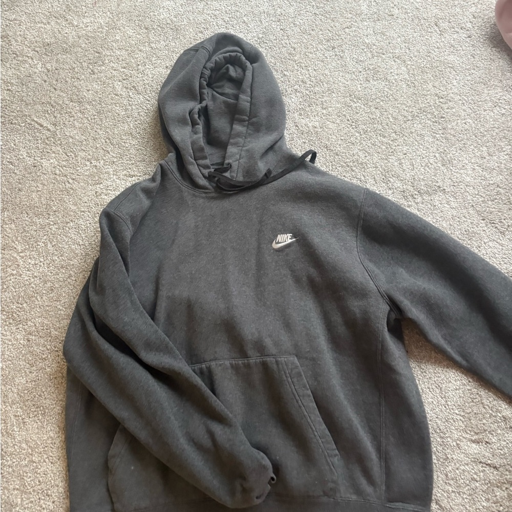 Nike Men's Charcoal Hoodie